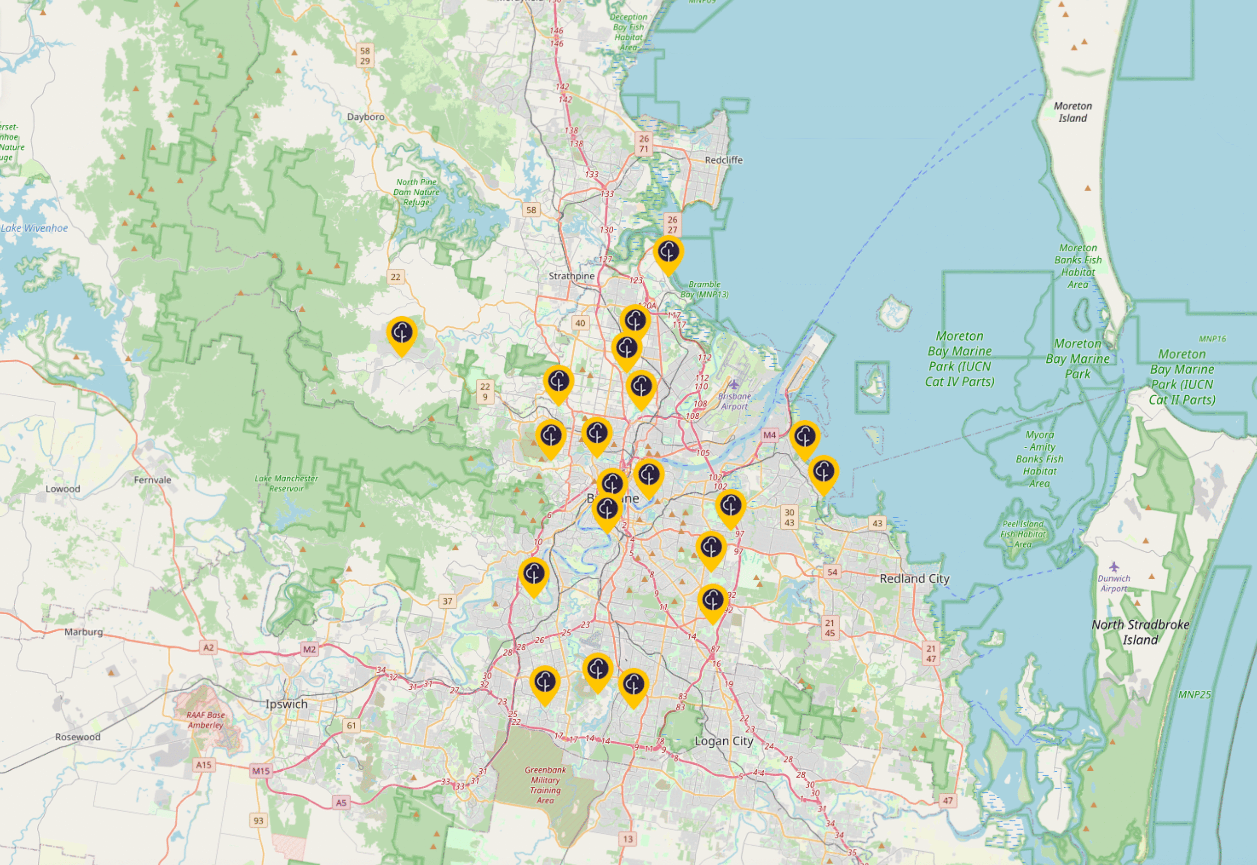 Parkruns in Brisbane